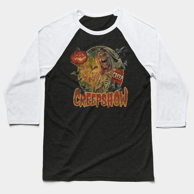 CREEPSHOW THE KING DARKNIGHT Baseball T-Shirt by DewaKipas99